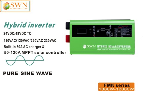 48VDC 96VDC 8KW 10KW 12KW  hybrid solar inverter Support Lifepo4 battery